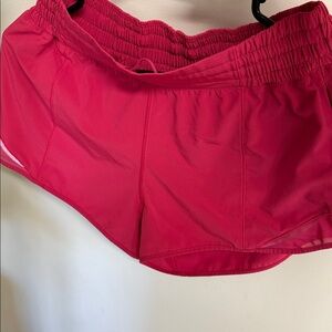 Lululemon Athletica Hot Pink Athletic Shorts